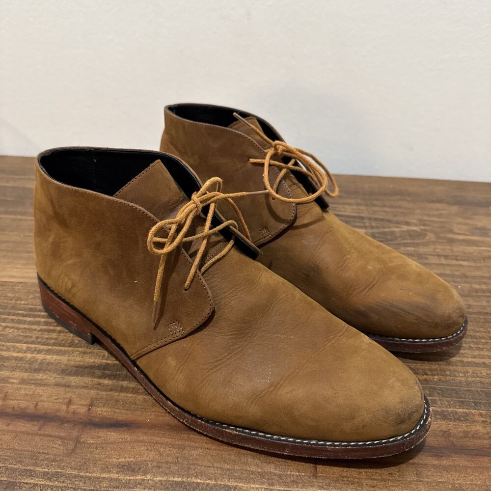 Nisolo Everyday Chukka Boots size 11 Tobacco Color